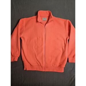 Urban Outfitters Sweatshirt Women's Medium Pink Fleece Full-Zip Jacket W/Pockets